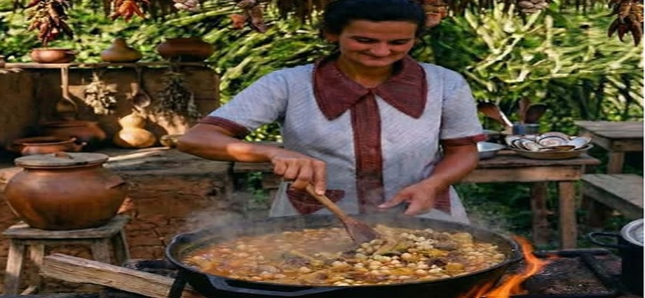 Crinejas, brasas y tripa e´ perla: Sabor de Petra Celestina