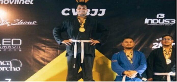 Juan Sánchez Vegas se cuelga el oro en el Nacional de Jiu-Jitsu