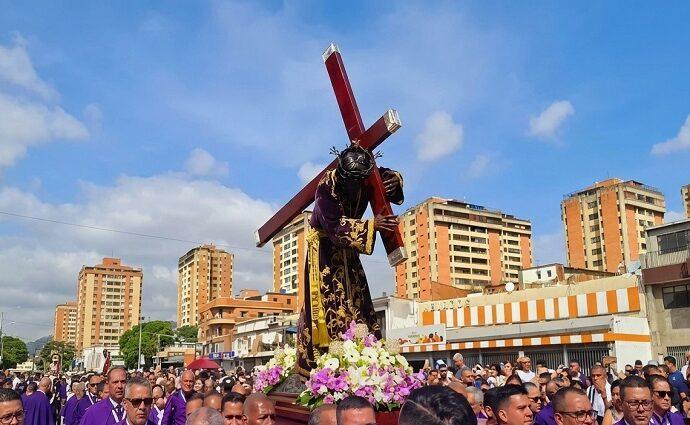 Este domingo inicia el camino al Calvario con la Bajada del Nazareno de San Pablo