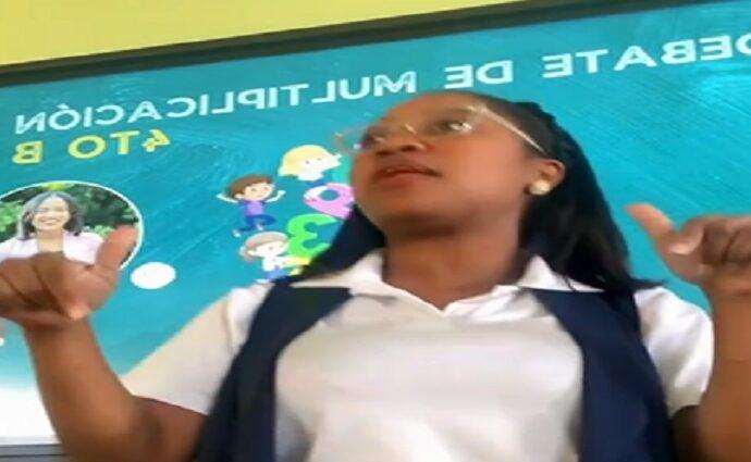 Profesora dominicana revoluciona las aulas al ritmo de Rawayana
