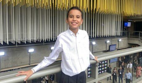 Samuel Abraham: 11 años de virtuosismo y un corazón entregado a la música