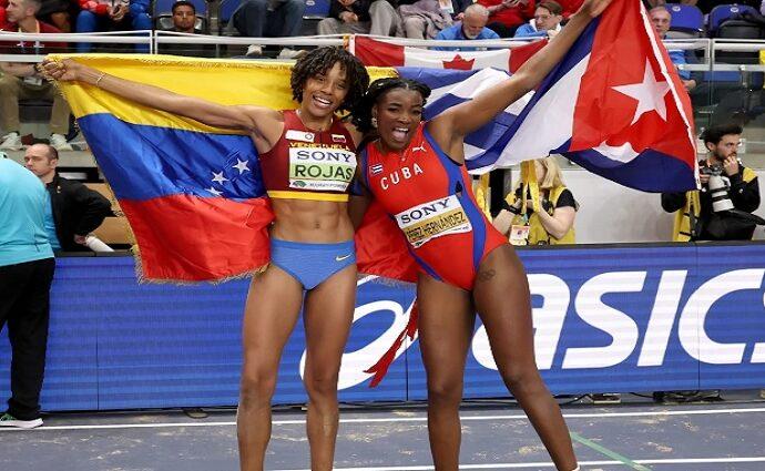 Yulimar Rojas conquista la plata en el Mundial de Polonia