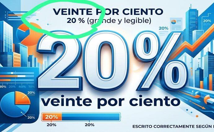 La alcancía de las palabras y sus coroticos: Números, porcentajes y comillas