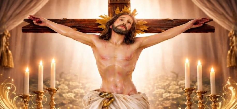 El Santo Cristo de la Fuente recorre Antolín del Campo