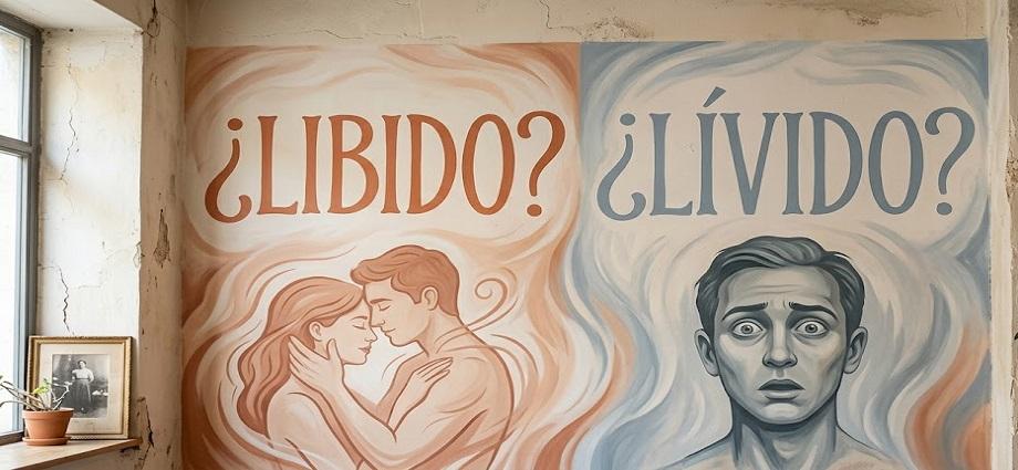 La alcancía de las palabras y sus coroticos: ¿Libido y lívido? ¿Cuál es la correcta?