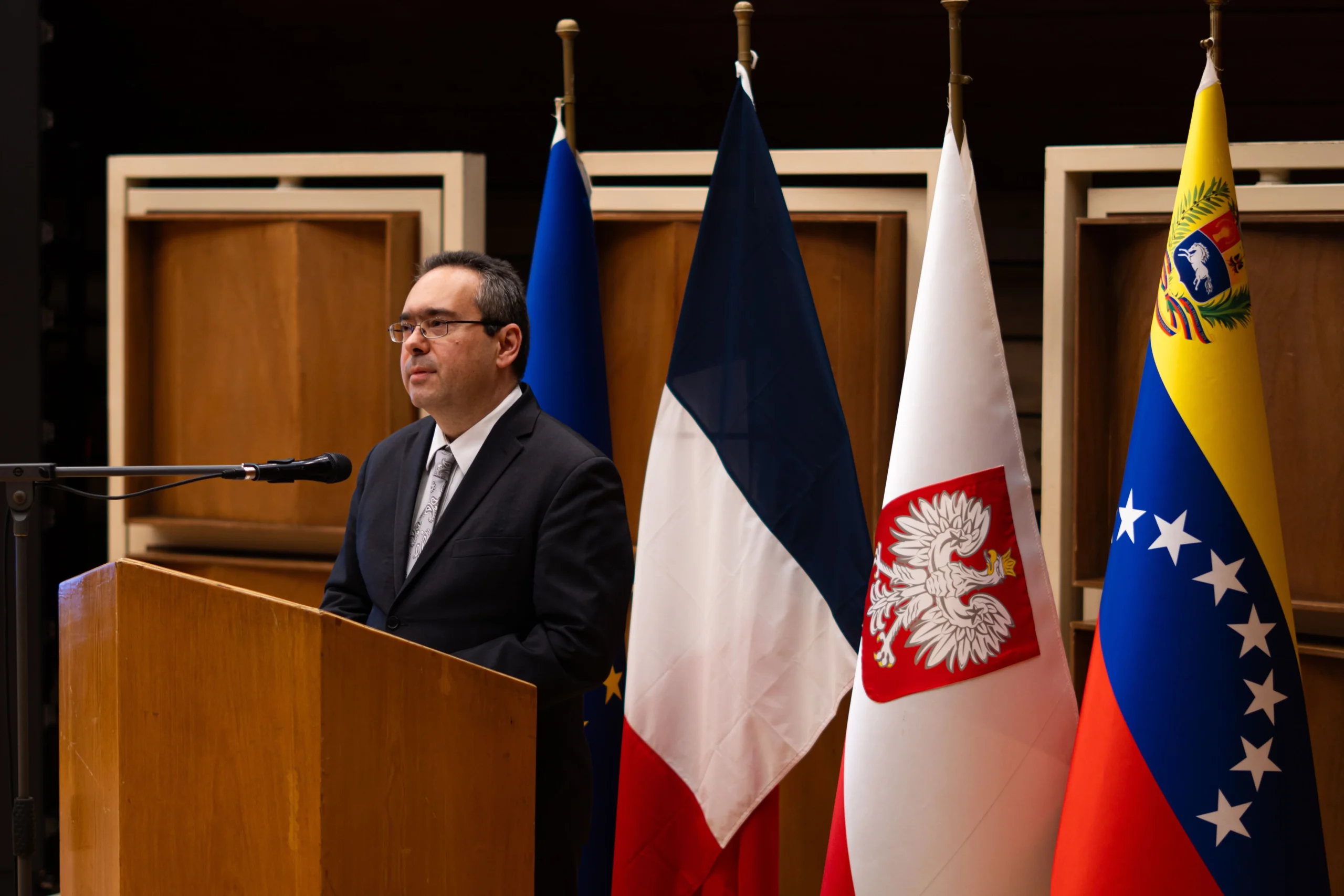Daniel Gromann, Embajador de Polonia, en el Día de la Amistad Polaco-Francesa