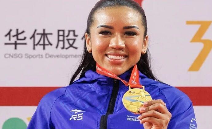 Yorgelis Salazar y Rodrigo Rojas conquistan el oro en la Premier League de Kárate