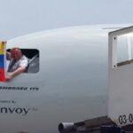 Primer vuelo comercial directo desde EE. UU. aterriza en Venezuela tras siete años
