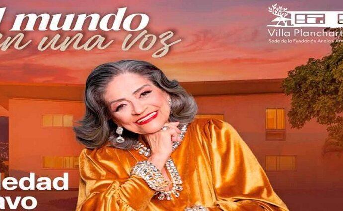 Soledad Bravo unirá su voz a la arquitectura de la Villa Planchart