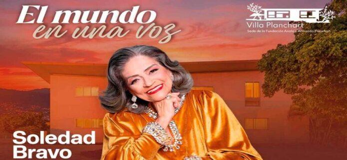 Soledad Bravo unirá su voz a la arquitectura de la Villa Planchart