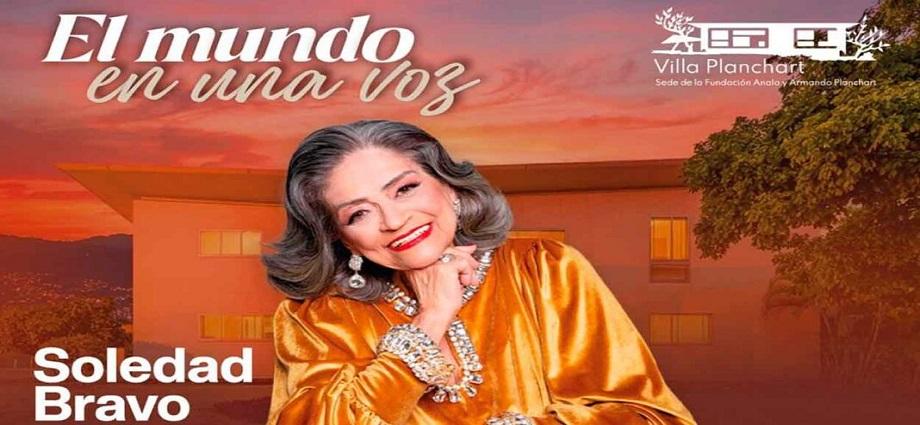 Soledad Bravo unirá su voz a la arquitectura de la Villa Planchart