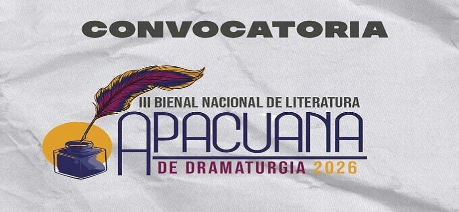 Abren convocatorias para las Bienales de Literatura Apacuana y César Rengifo 2026