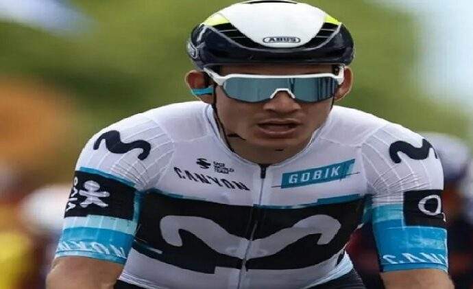 Venezolano Orluis Aular brilla en el Giro de Italia