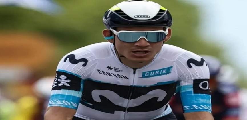Venezolano Orluis Aular brilla en el Giro de Italia