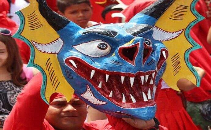 Ruta pedagógica lleva a niños a los Diablos de Yare