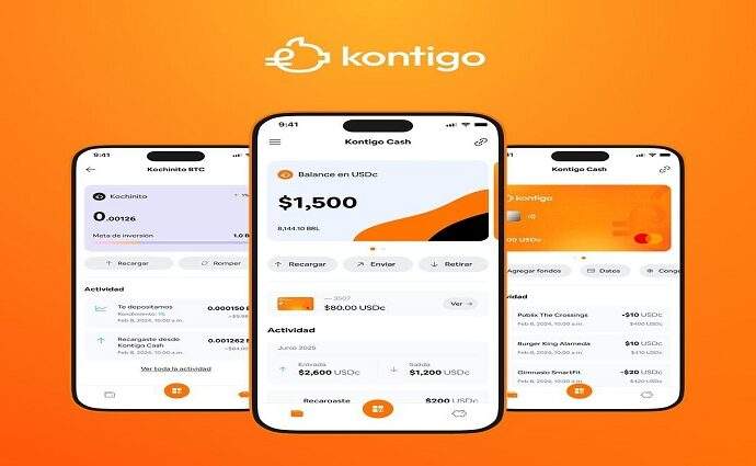 Kontigo integrará Zelle, PayPal y transferencias de EE. UU. en Venezuela