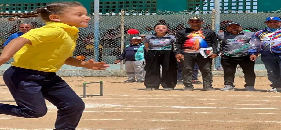 Niños de Porlamar disfrutaron las Miniolimpiadas de atletismo