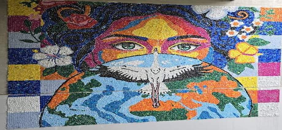 El arte sostenible de Óscar Olivares llega a Italia