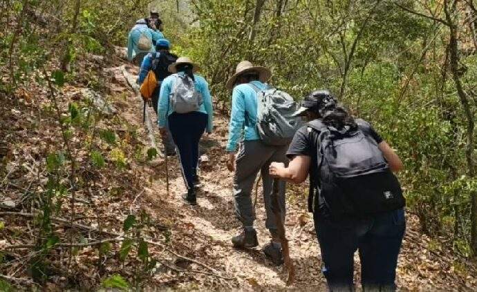 Evalúan potencial turístico del cerro Palma Real
