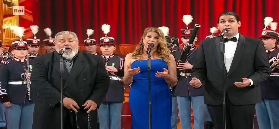 Familia zuliana conquista con su canto a la televisión italiana