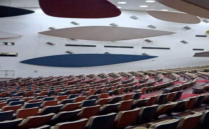 El Aula Magna de la UCV se encuentra en perfecto estado tras los recientes sismos