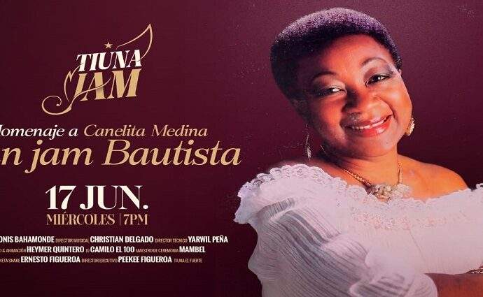 Homenaje a Canelita Medina en el Tiuna Jam