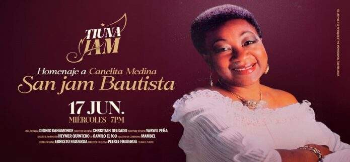 Homenaje a Canelita Medina en el Tiuna Jam