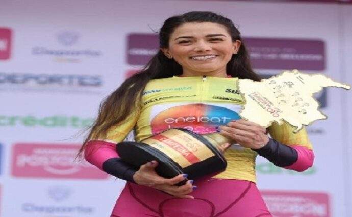 Lilibeth Chacón es tetracampeona de la Vuelta a Colombia