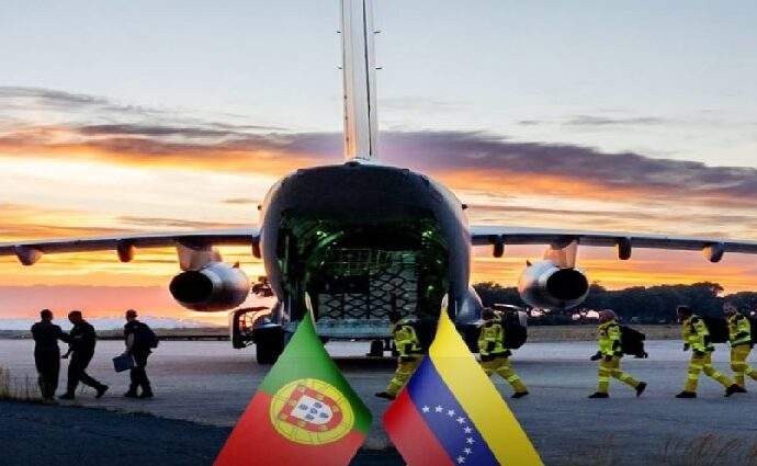 Portugal envía contingente de rescate y 23 toneladas de ayuda humanitaria a Venezuela
