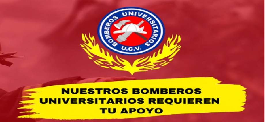 Bomberos UCV exigen insumos para rescates
