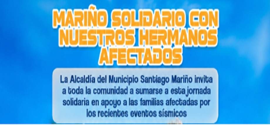 Alcaldía de Santiago Mariño activa centro de acopio