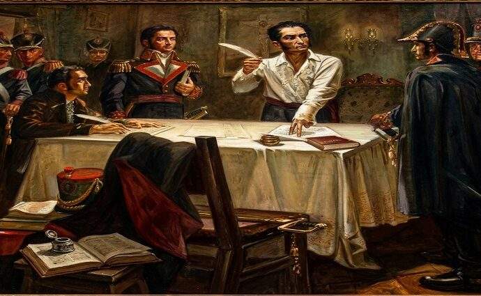 15 de junio 1813: Firma del Decreto de Guerra a Muerte