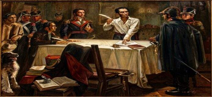 15 de junio 1813: Firma del Decreto de Guerra a Muerte