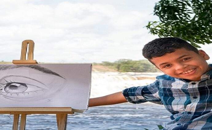 Niño venezolano gana premio de arte en Florencia