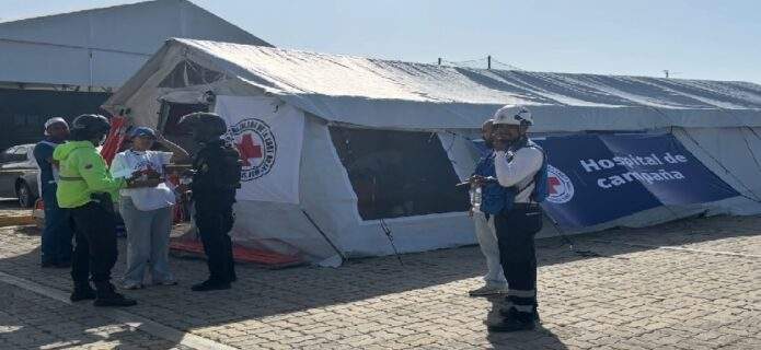 La ONU instala tres hospitales de campaña en La Guaira