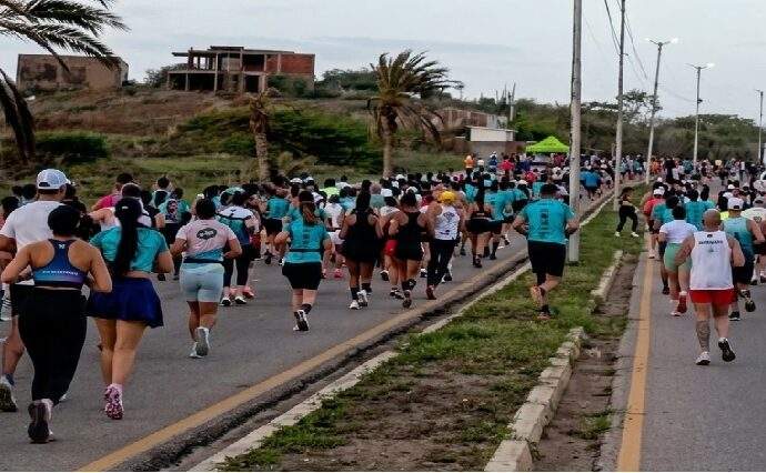 Fiesta del running: 2.000 atletas tomaron Margarita