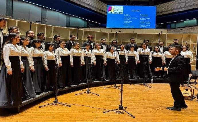 Voces venezolanas llenan la Sala José Félix Ribas en el Festival de Coros