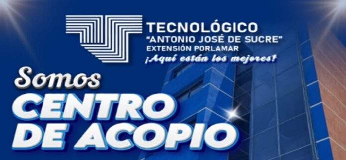 Tecnológico Antonio José de Sucre inicia recolección de insumos