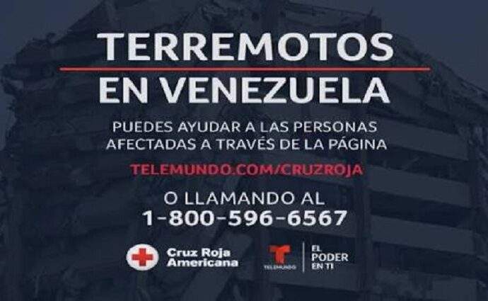 Telemundo y Cruz Roja recaudan ayuda para Venezuela
