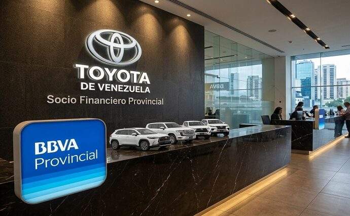BBVA Provincial y Toyota de Venezuela firman alianza para financiar vehículos nuevos y usados