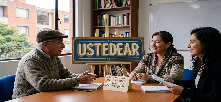 La alcancía de las palabras y sus coroticos: Ustedear (Yo ustedeo)