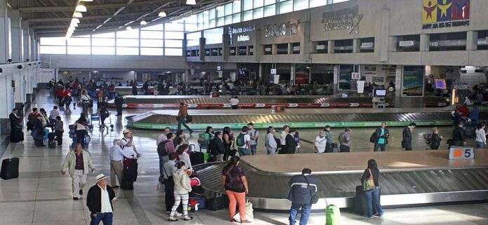 Vuelos internacionales en Venezuela promedian 165 semanales