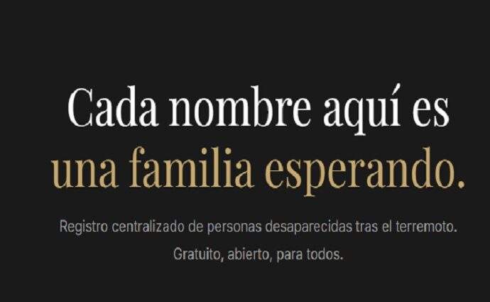 Sismos en Venezuela: lanzan web para hallar personas