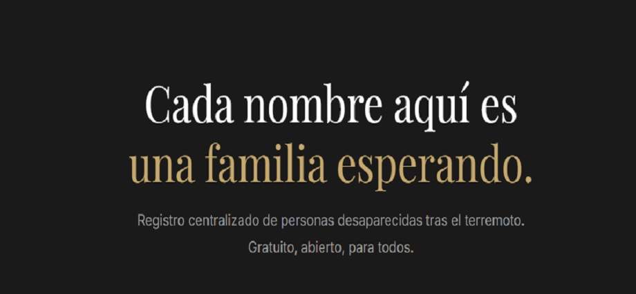 Sismos en Venezuela: lanzan web para hallar personas