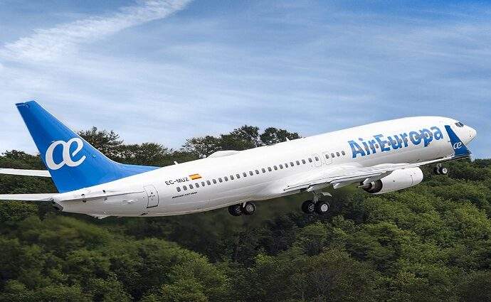 Air Europa traslada temporalmente sus operaciones a Valencia