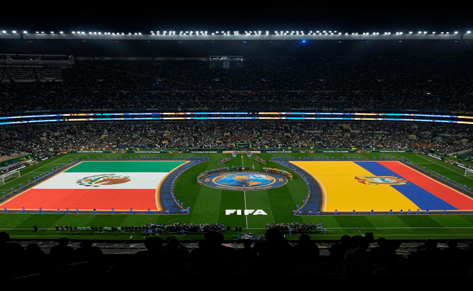 El Estadio Azteca se une en apoyo a Venezuela tras los recientes sismos