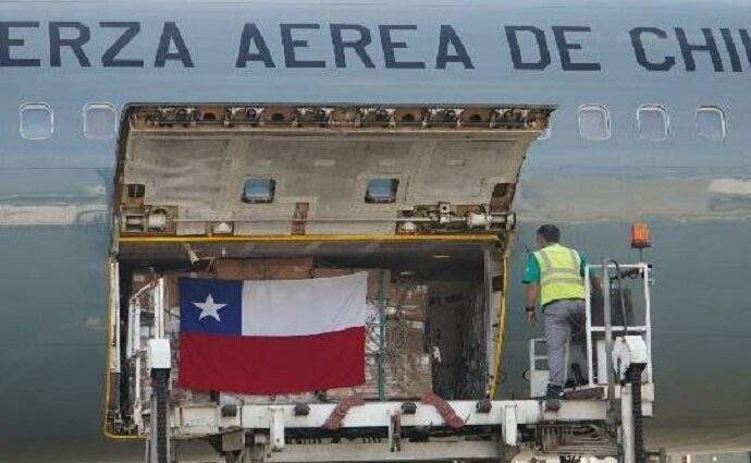 Llega a Venezuela avión chileno con más de 13 toneladas de ayuda humanitaria