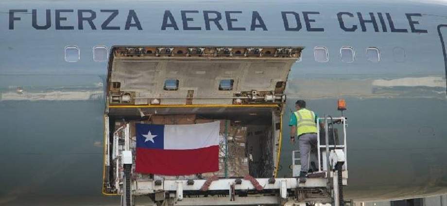 Llega a Venezuela avión chileno con más de 13 toneladas de ayuda humanitaria
