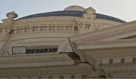 Basílica de Santa Teresa presenta graves daños estructurales