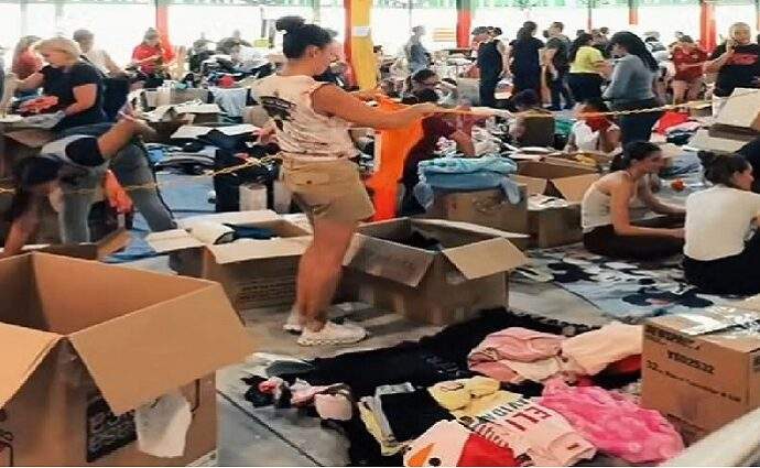 Máximo centro de acopio en Panamá se llena de donativos para damnificados en Venezuela